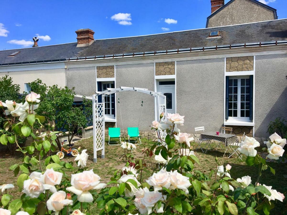 Maison De Ville Jardin 2Km De Tours Saint-Pierre-des-Corps Luaran gambar