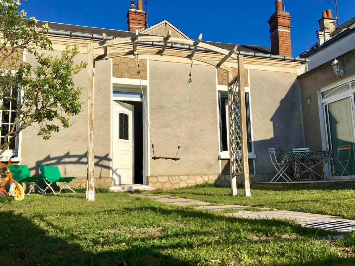 Maison De Ville Jardin 2Km De Tours Saint-Pierre-des-Corps Luaran gambar