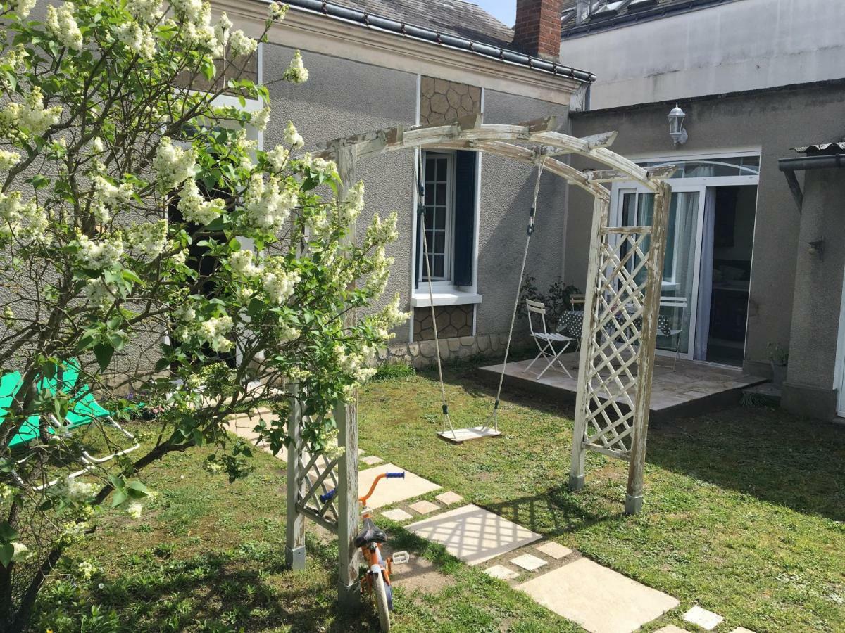 Maison De Ville Jardin 2Km De Tours Saint-Pierre-des-Corps Luaran gambar